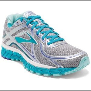 Brooks Adrenaline GTS 16 Silver/teal womens shoes